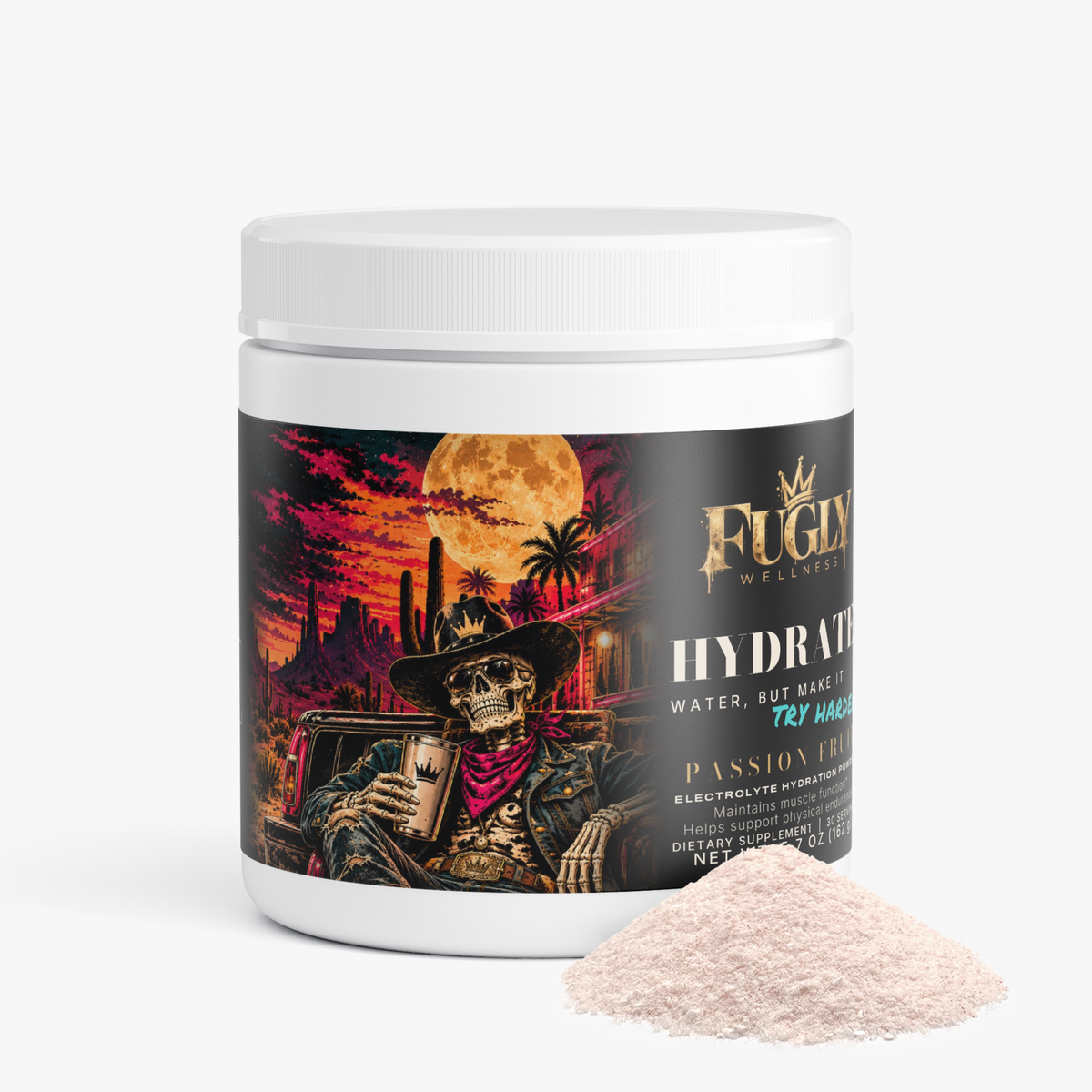 HYDRATE. Hydration Powder (Passion Fruit)  Desert Outlaw Edition