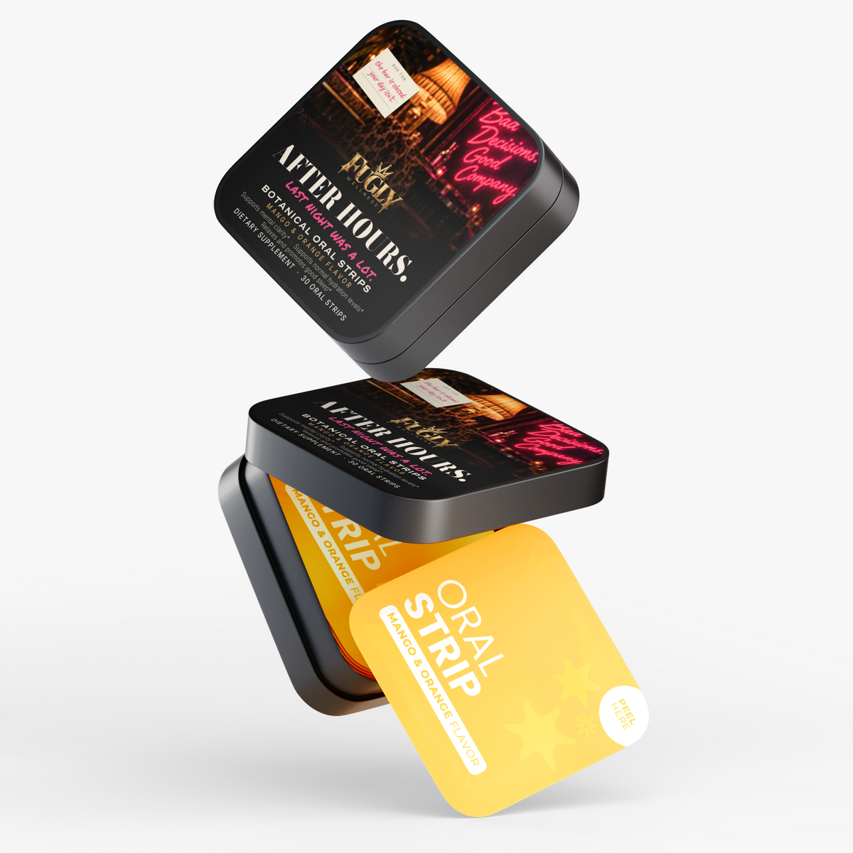 AFTER HOURS. Botanical Oral Strips