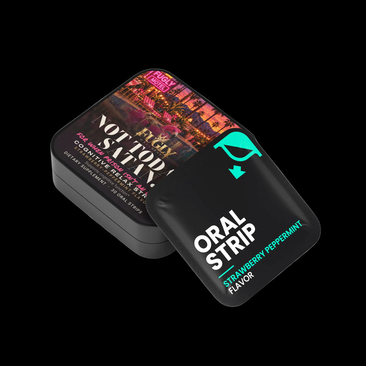NOT TODAY, SATAN. Cognitive Relax Strips