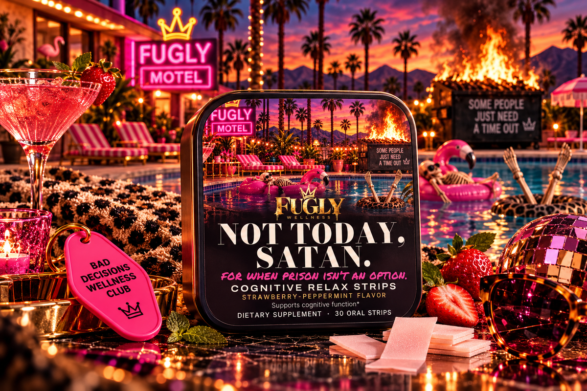NOT TODAY, SATAN. Cognitive Relax Strips