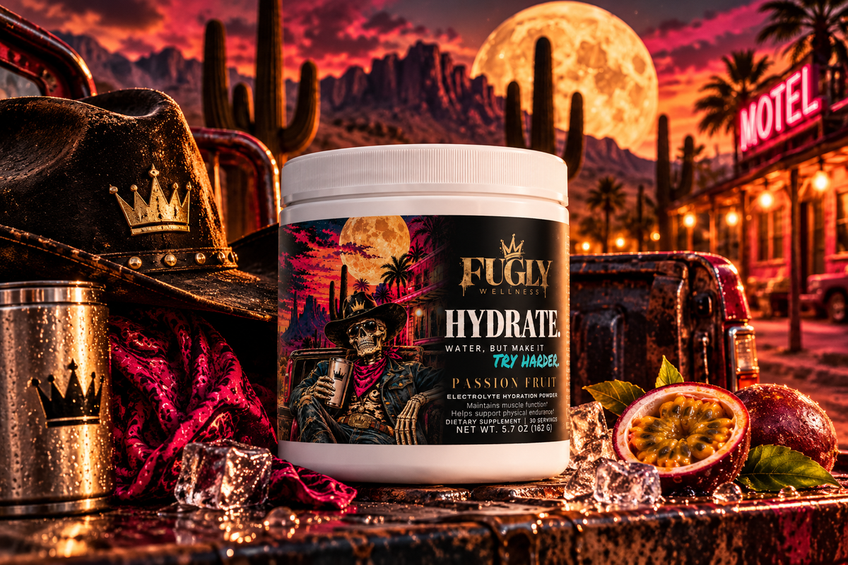 HYDRATE. Hydration Powder (Passion Fruit)  Desert Outlaw Edition