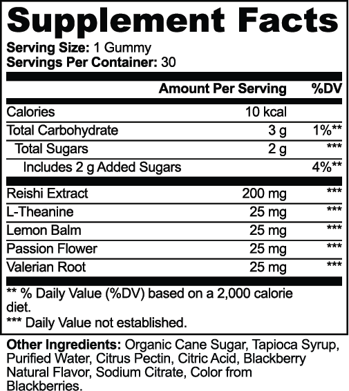 CHILL. Reishi Relax Gummies